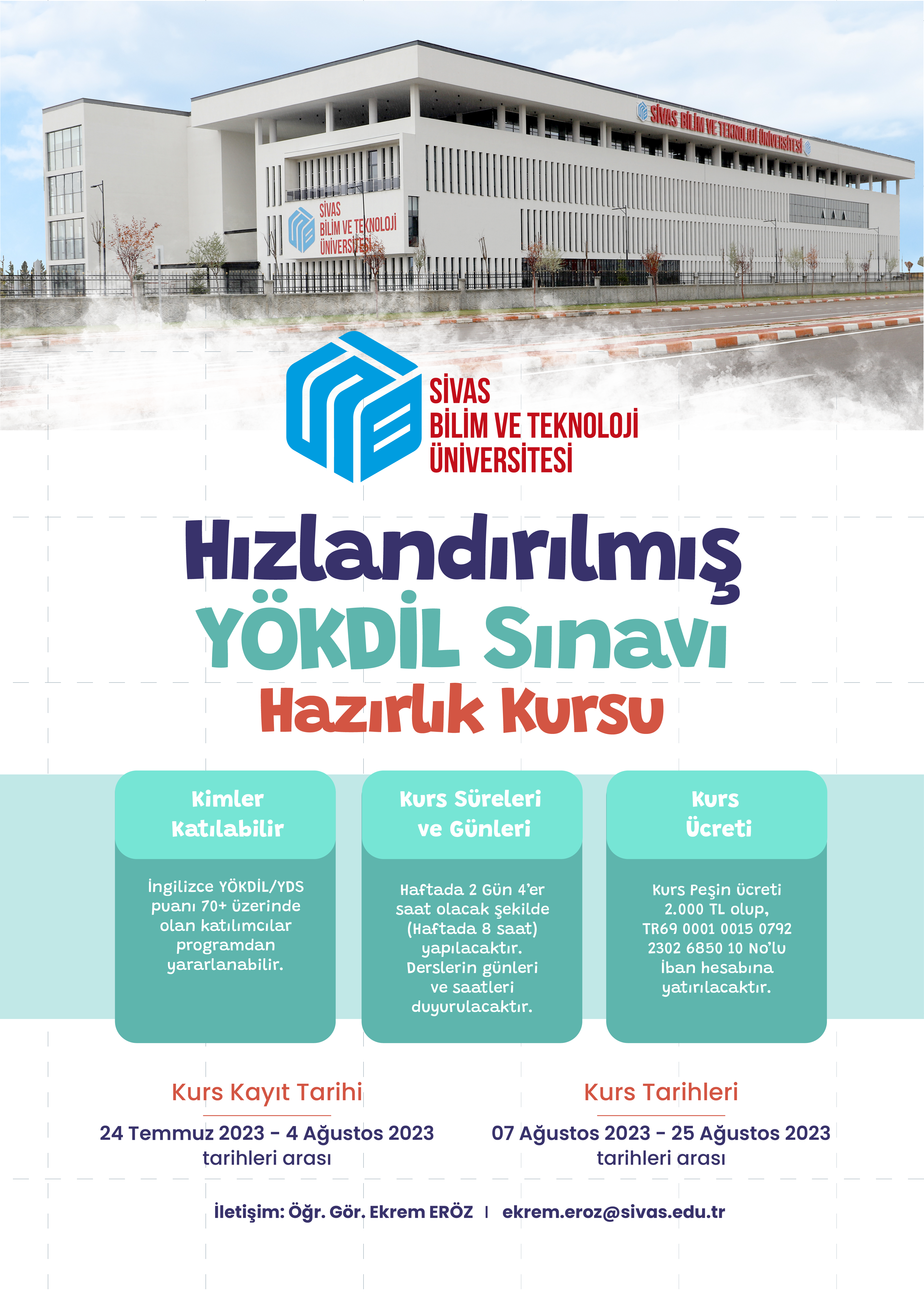 <b>Yabancı Diller Yüksekokulumuzdan Hızlandırılmış YÖKDİL Kursu</b>